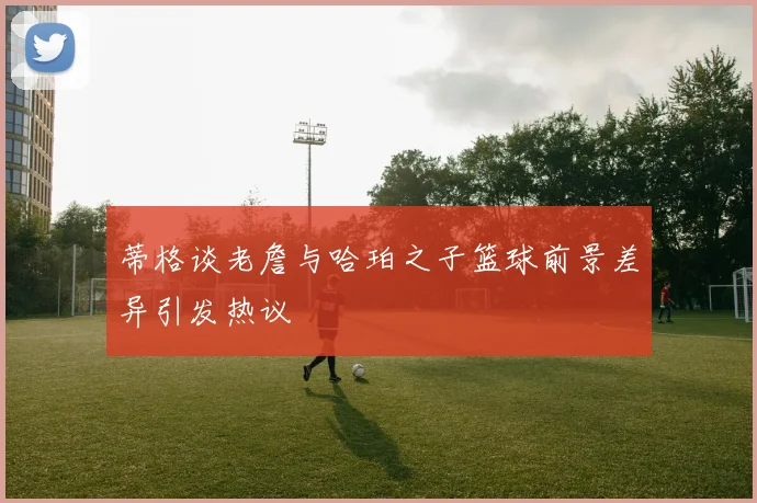 蒂格谈老詹与哈珀之子篮球前景差异引发热议